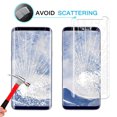 thumbnail image 2 of Protector de pantalla transparente de vidrio templado de alta definición antiarañazos para Galaxy S9, 2 of 5
