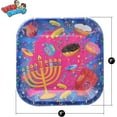 thumbnail image 2 of Hanukkah Plates - Hanukkah Paper Goods - 9 Inch - Serves 10, 2 of 5