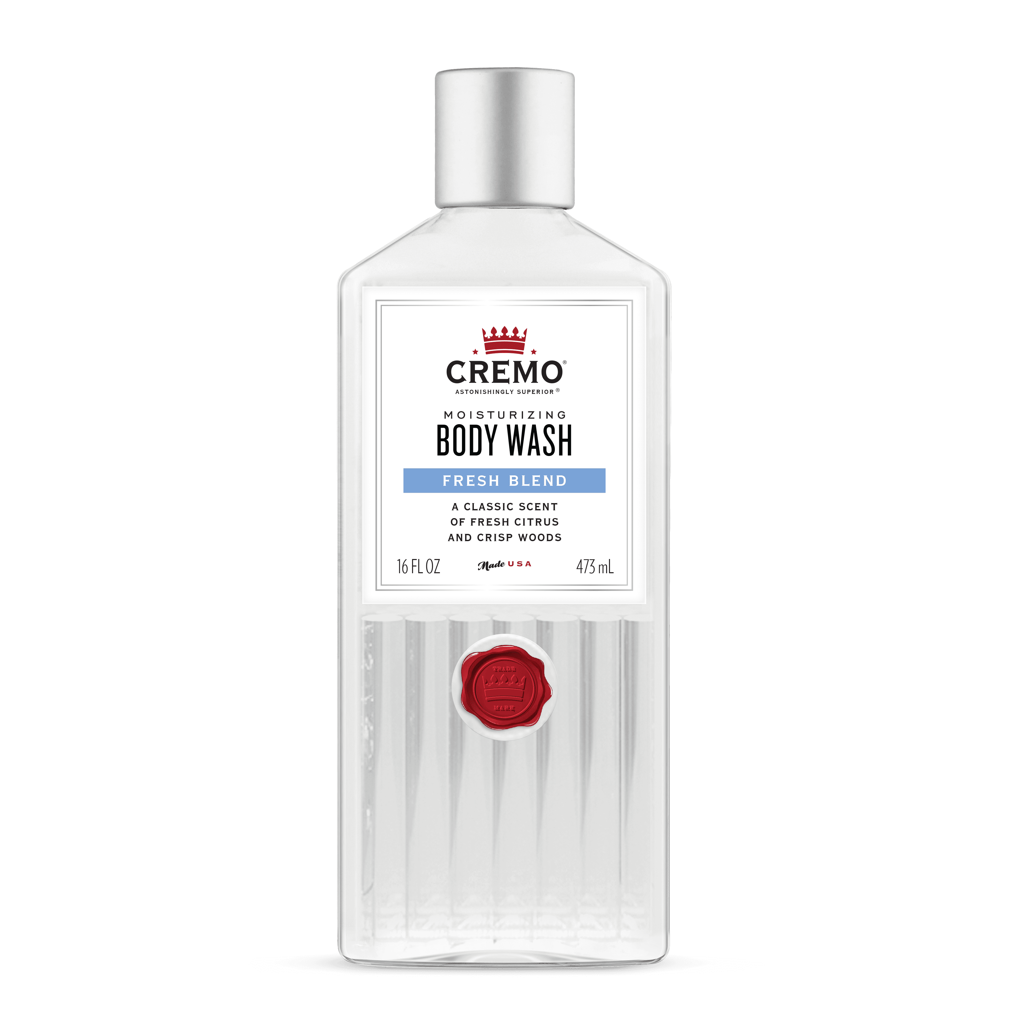 Cremo Body Wash Fresh Blend, 16fl oz