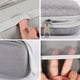 thumbnail image 3 of Estuche rígido de EVA impermeable para cañas de saxofón y clarinete (gris, sin estampado)., 3 of 5
