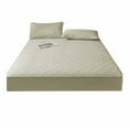 thumbnail image 2 of Oggfader Queen Mattress Mattress Cover Soft Quilted Mattress Cover For All Seasons Green, 2 of 7