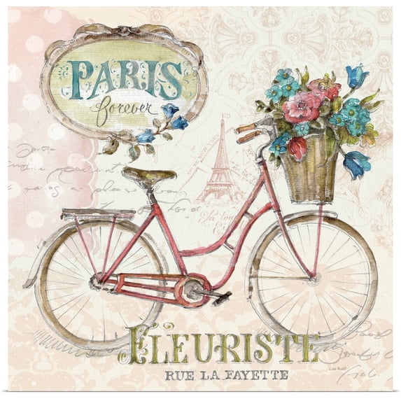 Great BIG Canvas | "Paris Forever II" Art Print - 30x30