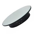 thumbnail image 1 of Rotating Display Stand Jewelry Shoes Adjustable watch shoes Revolving Mirror Base Black, 1 of 9