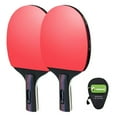 thumbnail image 4 of Professional Table Tennis Racket Grade High Elastic Rubber Beginner Racket. O9T92, 4 of 6