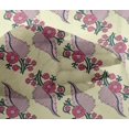 thumbnail image 4 of oneOone Viscose Chiffon Fabric Leaves Block Printed Craft Fabric BTY 42 Inch Wide, 4 of 4
