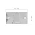 thumbnail image 2 of unbranded 50Ud Sujetacables Adhesivos Para Electrodomésticos Con Fijación Fuerte Gris, 2 of 6