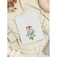 thumbnail image 3 of Mistletoe Wishes I T-Shirt Women -Victoria Barnes Designs, Female XX-Large, 3 of 4
