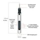 thumbnail image 2 of Vogacara Pluma de grabado eléctrica para pulir uñas, carga USB, grabador inalámbrico recargable, amoladora portátil, accesorio para el hogar Cuidado de uñas Vogacara  CE014356-00, 2 of 6
