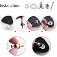 thumbnail image 2 of Guitar Strap Locks Buttons 10pcs/security Strap Locks Metal Quick Release Security Straplocks-silver Sx, 2 of 5