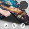 thumbnail image 3 of Balery Colorful Planet Universe Juego de 4 Alfombrillas para Auto, Revestimientos de Caucho Resistente, Diseño Antideslizante, 3 of 7