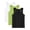 3 Pack White+Green+Black, variant on ZACPNCV 3 Pack Girls Boys Tank Tops Racerback Sleeveless Athletic Shirts UPF 50 Quick Dry Crew Neck Casual Summer T-Shirt Kids Teen Undershirts 1-13 Years