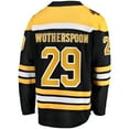 thumbnail image 3 of Men's Fanatics Parker Wotherspoon Black Boston Bruins Home Premier Breakaway Player Jersey, 3 of 3