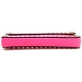 thumbnail image 3 of Pre-Owned Valentino-Galavani With bangle chain Clutch bag shocking pink (Like New), 3 of 13