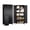 Black&61-inch High, variant on STANI Freestanding Steel Storage Cabinet with 2 Adjustable Shelves for Home Office, Dining Room, storeroom, Rustic Style/Farmhouse,Black