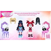 Royale High Surprise Vanity Doll 2-Pack (Dark & Light, 2 Mystery Purses & Seashell Locket Virtual Item Code)