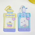 thumbnail image 3 of Sanrios-tarjetero Kawaii Kuromi Pochacco hello kitty MyMelody, tarjeta de comida para estudiantes, tarjeta de identificación de autobús, estuche de almacenamiento de crédito, llavero, 3 of 4