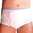 thumbnail image 1 of Petey's Sous-vêtements d'Incontinence Lavables pour Hommes (Protection Modérée) - Caleçons Courts Réutilisables pour Hommes pour Fuites Légères à Modérées (3X-Grand (50 Pouces à 52 Pouces)), 1 of 4