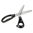 thumbnail image 6 of Pinking Shears Scissors for Fabric, Fabric Scissors, Zig Zag Scissors, for Crafting, Paper Cutting, Fabric, Leather Materials (Triang Dog Teeth), 6 of 7
