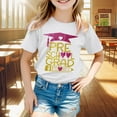 thumbnail image 2 of Glisme Kindergarten Graduation Shirt For Girl: Last Day Of School Shirt Kids 2025 Preschool Graduation Tee Top White Skin Friendly Tee Size 3-4 Years, 2 of 4