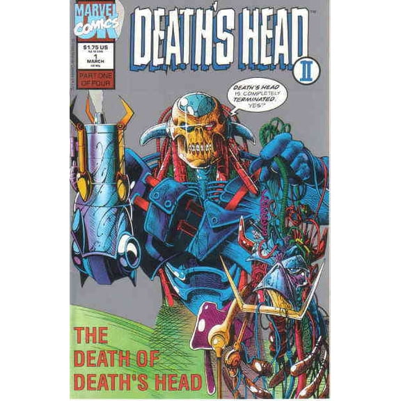 Death's Head II (Vol. 1) #1 (2nd) VF ; Marvel UK Comic Book