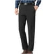 thumbnail image 1 of Pantalones de traje casuales con bolsillos y botones de color liso para hombre, 1 of 5