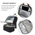 thumbnail image 2 of Breast Pump Bag Backpack - Cooler Lunch Bag Double Layer for Mother Large Size Black1, 2 of 8