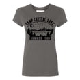 thumbnail image 1 of P&B Camp Crystal Lake Halloween Parody Costume Women's T-shirt, L, Charcoal, 1 of 2