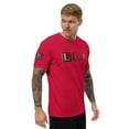 thumbnail image 4 of LUKE Fitted T-shirt (Red, M), 4 of 4