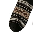 thumbnail image 4 of FAIOROI Socks for Women Vintage Fair Isle Crew Sock Warm Thick Winter Soft Cozy Printed, 4 of 6