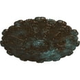 thumbnail image 3 of 31"OD x 1 1/2"P Durham Ceiling Medallion (Fits Canopies up to 4 1/4"), Hand-Painted Bronze Blue Patina, 3 of 6