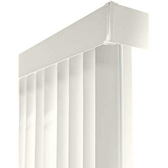 Rehou 3.5 in Cordless Vinyl Vertical Window Shade, 78 in x 84 in
