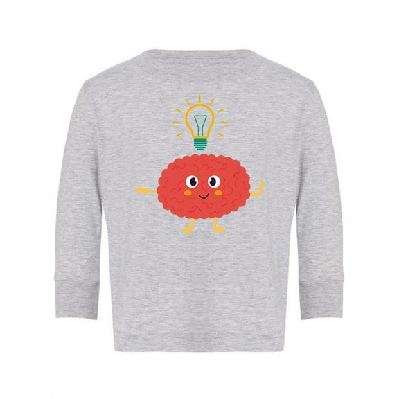 Brain With Idea Long Sleeve Toddler -Image by Shutterstock, 3 Toddler