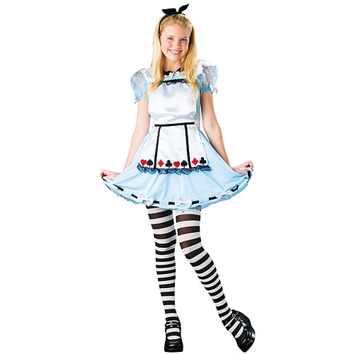 Teen Alice In Wonderland Costume - Walmart.com