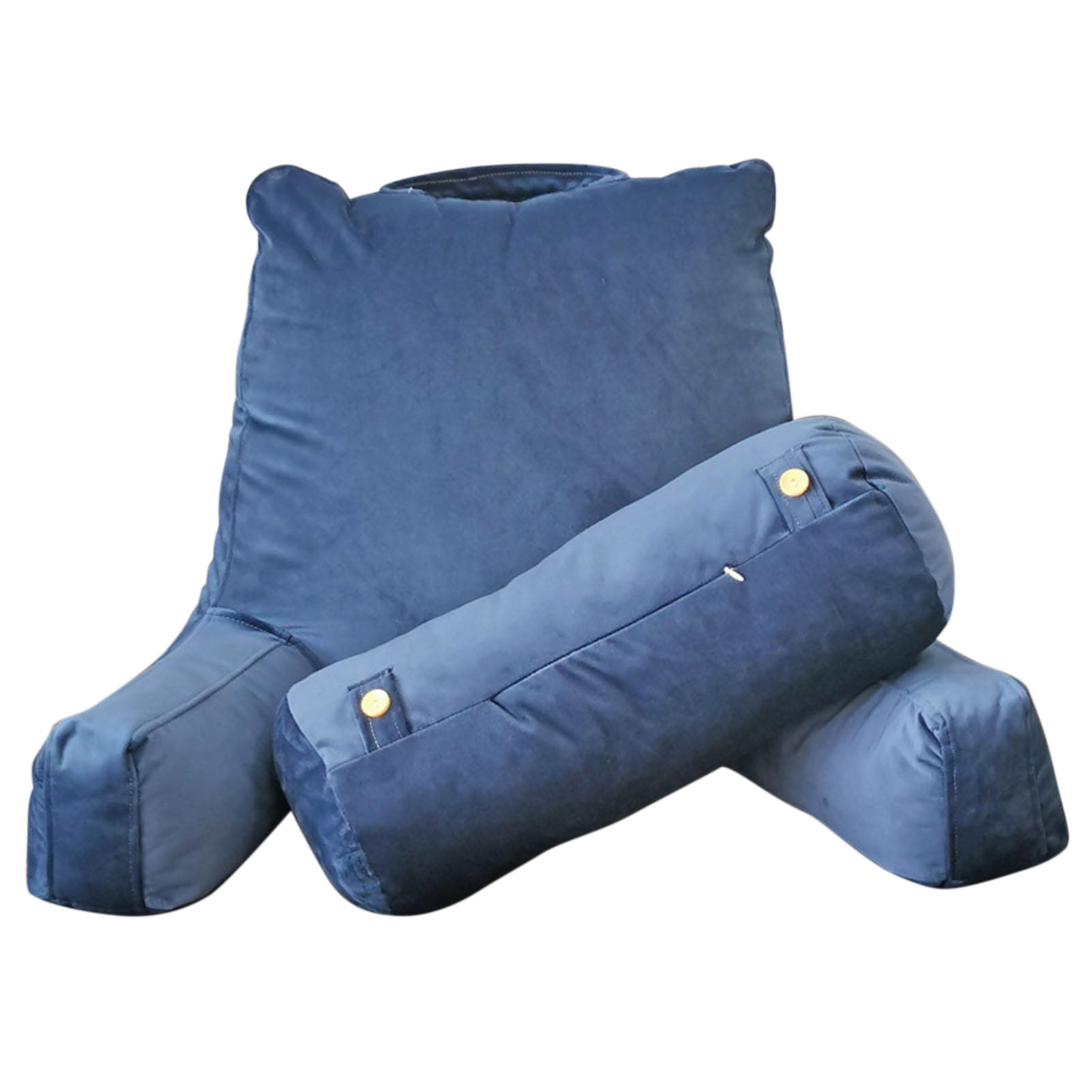 Reading Pillow Bedding Wedge Shredded Backrest Cushion with Arms