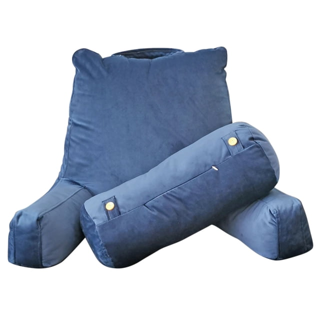 Reading Pillow Bedding Wedge Shredded Backrest Cushion with Arms
