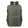 thumbnail image 1 of Travel Backpack for Men with Dedicated Laptop Compartment - Versatile Carry On Gym Rucksack Suitable as Teacher Bag and Airplane Personal Item, 1 of 6