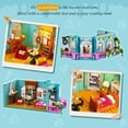 thumbnail image 3 of Hogokids Castle Dairy Bakery Store Building Set with LED Light, 1689 PCS City Street House Building Blocks Model Kit, Modular Architecture Display Set for Adults Teens 12+, 3 of 9