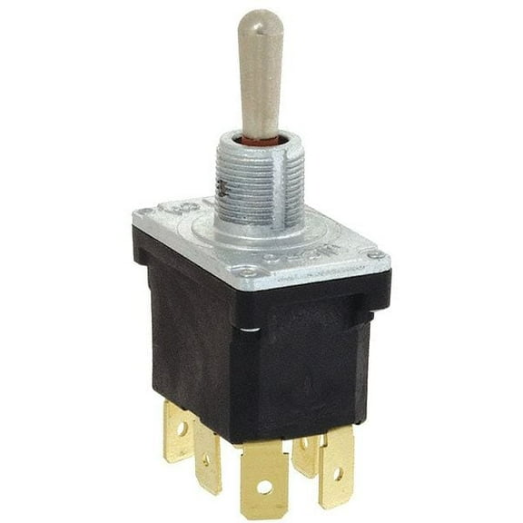 Honeywell Toggle Switch, Momentary On/Off/On, DPDT 32NT91-5