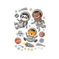 thumbnail image 2 of Cute Astronaut Wall Stickers for Klds Room Decor, Space Themed Self-Adhesive Decals, Colorful Cosmic Nursery Stickers, Easy Peel & Stick Wall Art for Boys & Girls Bedroom Furniture, 2 of 8