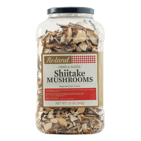 Roland Dried Mushrooms, Shiitake Sliced, 12 Oz (Best Way To Store Sliced Mushrooms)