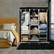 thumbnail image 5 of Closet Organizador Ropero Rack Armable Idea Nuova Negro, 5 of 5