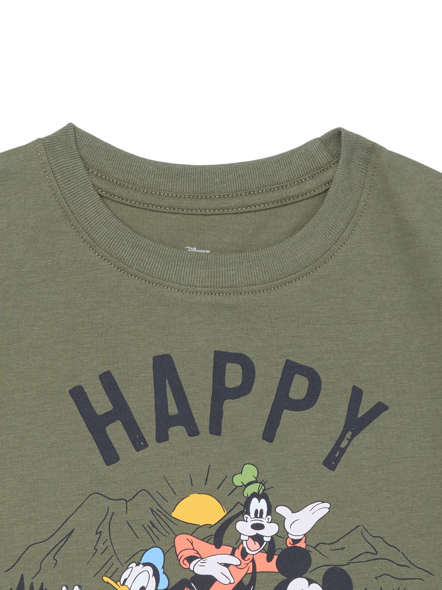 Mickey Mouse Toddler Graphic Crewneck Tee with Short Sleeves, Sizes 12M-5T