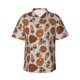 thumbnail image 1 of Fotbe Pinecone Autumn Pattern Camisa Hawaiana para Hombre Unisex – Camisa Casual de Verano con Botones de Manga Corta de Algodón y Lino,Medium, 1 of 7