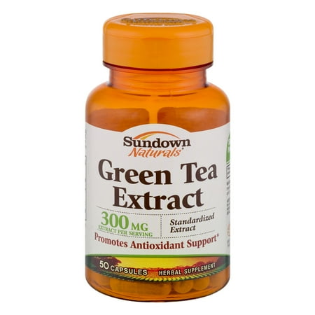 Sundown Green Tea Extract Capsules 50 Capsules