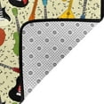 thumbnail image 4 of Area Rugs For Living Room Decor - Different Kind Of Guitars Soft Anti Slip Throw Washable Rugs 5x7 For Bedroom, Indoor Carpet For Bedroom Living Room 80x58In, 4 of 7