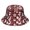 Christmas Santa Reindeer Plaid Pattern, variant on Christmas Reindeer Pine Knit Pattern Bucket Hat, Travel Foldable Hat with Wide Brim & Breathable Fabric, Polyester Twill Gifts for Birthday Christmas Thanksgiving