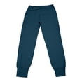 thumbnail image 4 of Gyujnb Full Belly Support Maternity Joggers With Side Pockets High Waist Stretchy Soft Pregnancy Yoga Sports Daily Pants,M, 4 of 4