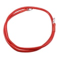 thumbnail image 1 of 1 Pc 3/8" Terminales de 3 pies Longitud de Cable Universal Cable de Inversor de Batería - Cables de Batería de Calibre 6 AWG Duraderos - Cobre Puro Goma Roja, 1 of 7