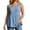 WenDA08_Sky Blue, variant on WEIWEN Womens Tank Tops 2026 Summer Floral Printed Adjustable Spaghetti Strap Tank Top for Women Scoop Neck Sleeveless Workout Cropped Tops Dark Green, XL