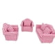 thumbnail image 5 of Sofá en miniatura para casa de muñecas, sofá en miniatura para casa de muñecas 1:12, juego de muebles para casa de muñecas, sofá de tela para casa de muñecas, ultra sensible, 5 of 8